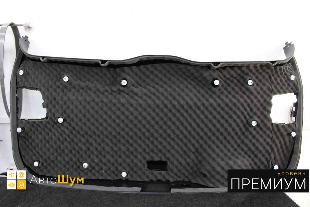 Шумоизоляция крышки обшивки багажника Киа Соренто Прайм