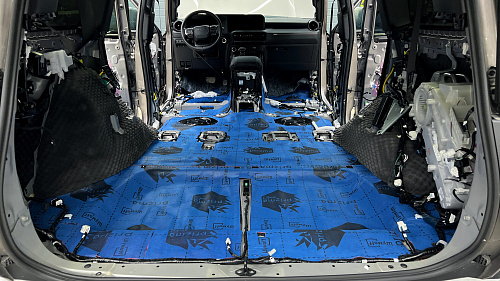 Шумоизоляция багажника Тойота Ленд Крузер Прадо 250